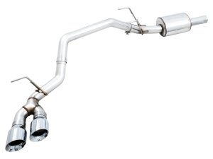 RAM 1500 Performance Exhaust - Single Side Exit - AWE Tuning - 0FG Cat Back with 180 Technology® - Chrome Silver - `09-`18